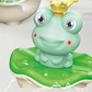 🐸🐊 Elektrisk badleksak i form av en krokodil och en groda, med vattensprutfunktion💦