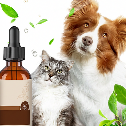 🐱🐶Öronrengöring med tea tree-olja för katter och hundar | Mild • Effektiv • Lindrar klåda