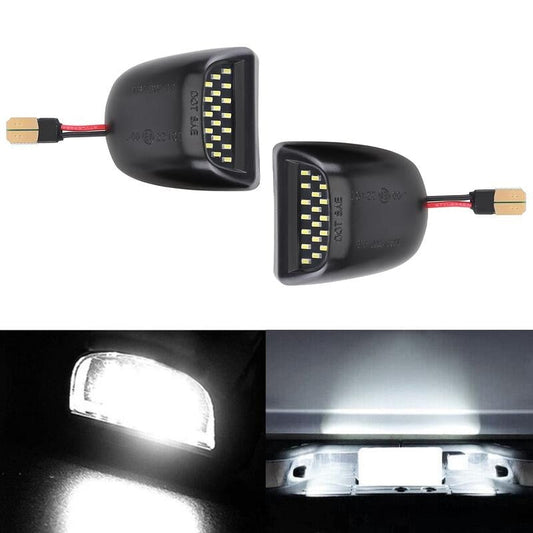 Universella LED-nummerplåtsbelysningar