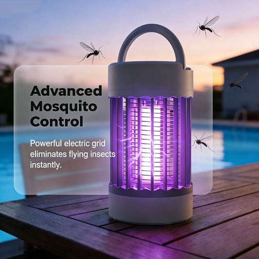 💡2-i-1 elektrisk myggdödare och LED-lampa🦟