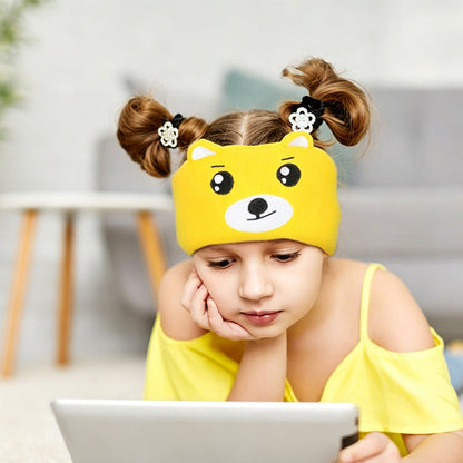 🥳Bästsäljare 2026🥳💞Över 50 000 sålda exemplar!🎧😴 50 % rabatt! Bluetooth-huvudband för barn – två-i-ett: mjukt huvudband och ögonmask. Perfekt för resor eller en tupplur.🧸✨