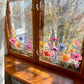 💐 Hot Rea 50% rabatt💞Fönsterdekal med färgglad blombukett🖼️(Klipp till storlek fritt)