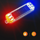 Solcellsdriven LED-blinklampa
