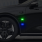 Solcellsdriven LED-blinklampa