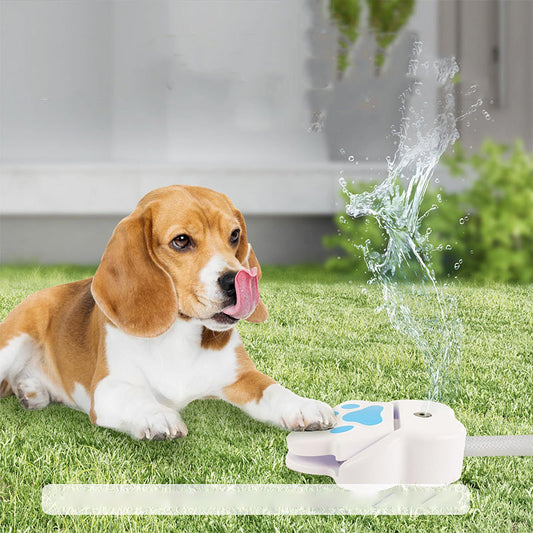 🐶Vattenfontän som aktiveras av hundens tass💧