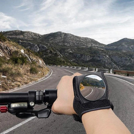 Handtagsspejl för cykel – vidvinkelobjektiv, flexibel och ergonomisk design 🚴🔍
