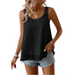 👚 50% RABATT NU!🎀 Elegant prickig spets topp – Andningsbar chiffong & Lös passform – Sommar Essential 🌸