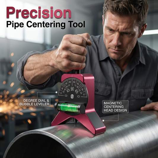 Y-format magnetiskt centreringsverktyg – precisionsmarkering, vinkelmätning & inbyggd körnare 🔧🧲