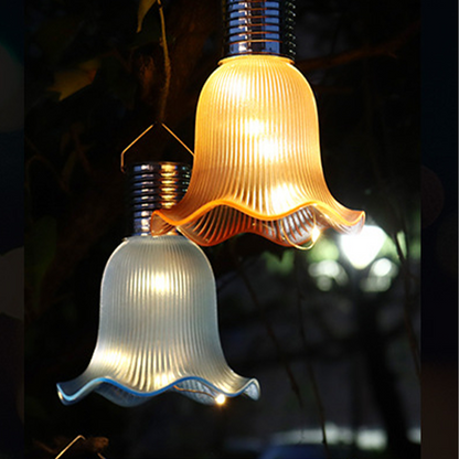 🏆Ju mer du köper, desto mer sparar du🎁Solcellsdriven hängande lampa i form av en balettkjol