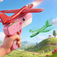 🥳Flygplanskastare av skumplast med dinosauriemotiv💥