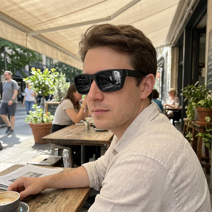 😎🕶️ Unisex-solglasögon med polariserade linser för löpning, cykling, bilkörning och sport