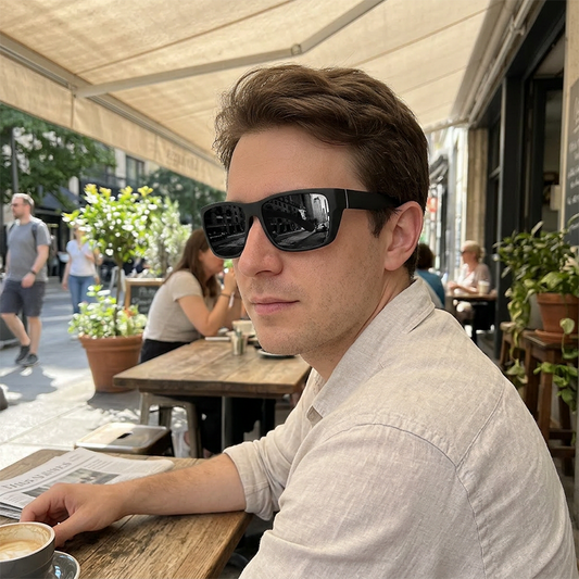 😎🕶️ Unisex-solglasögon med polariserade linser för löpning, cykling, bilkörning och sport