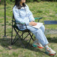 Redwood Flow Motion DC Rocker Chair – bärbar, hopfällbar campingstol med kopphållare