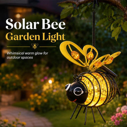 🐝💡 Solcellsdriven hängande bilampa – bi