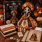 Halloween-skelettdräkt