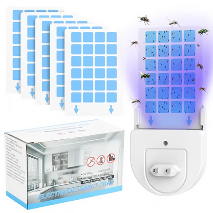 💥50 % RABATT🦟 UV-flugfångare för inomhusbruk – ljudlös, utan kemikalier, säker
